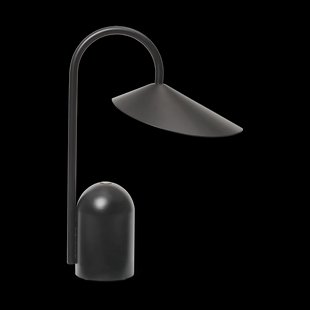 Ferm Living Arum draagbare lamp Black