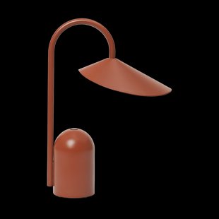 Ferm Living Arum draagbare lamp Oxide Red