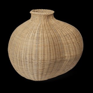 Ferm Living Bola gevlochten vloervaas Natural