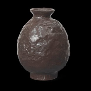 Ferm Living Doro vaas 16 cm Coffee