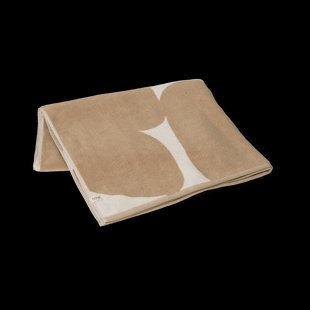 Ferm Living Ebb badlaken 100x150 cm Sand, off-white