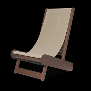Ferm Living Hemi loungefauteuil Dark stained, natural