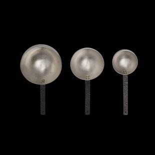 Ferm Living Obra Measuring Spoons maatlepelset 3-delig Stainless Steel