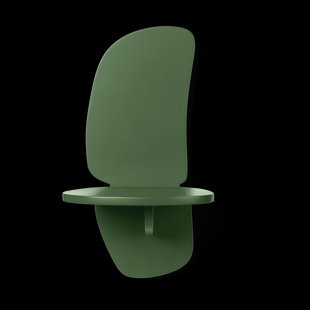 Ferm Living Pilu wandplank 40 cm Verdant Green
