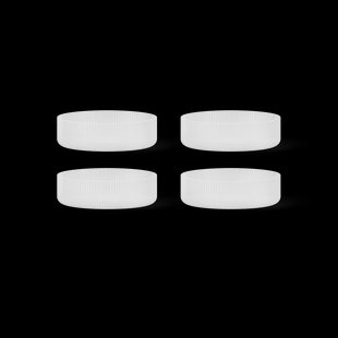 Ferm Living Ripple ontbijtkom 4-pack Frosted