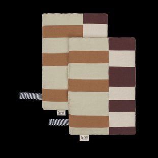 Ferm Living Section pannenlap 2-pack Patchwork