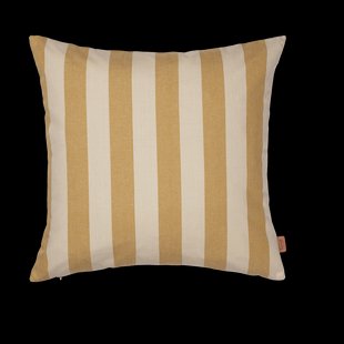 Ferm Living Strand outdoor kussenhoes 50x50 cm Warm yellow-parchment