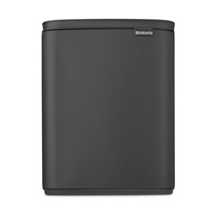 Brabantia Bo afvalemmer 12 l Mineral Infinite Grey