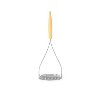 Brabantia TASTY+ aardappelstamper + lepel 2-delig Vanilla Yellow