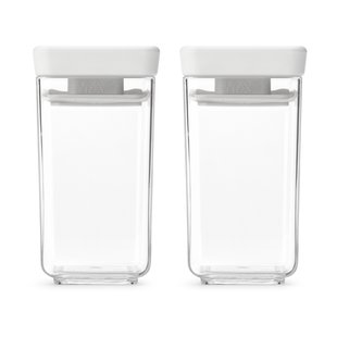 Brabantia TASTY+ stapelbare pot 2-delig 0,15 L Lichtgrijs