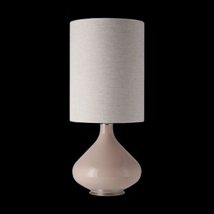 Flavia Lamps Flavia tafellamp beige lampvoet London Beige L