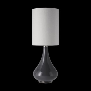 Flavia Lamps Renata tafellamp grijze lampvoet Babel Beige L