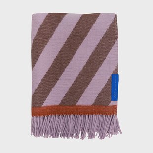 Mette Ditmer Retro plaid 125x170 cm Brown