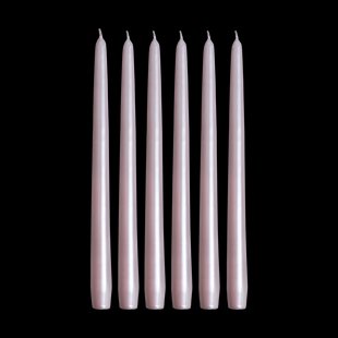 Hilke Collection Herrgårdsljus kaarsen 30 cm 6-pack Lichtroze Parel