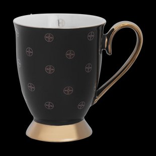 Hilke Collection Anima Gemella Nero mok 28 cl Zwart