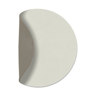 LIND DNA Nupo onderzetter circle keerbaar 1 St. Linen-Flint Grey