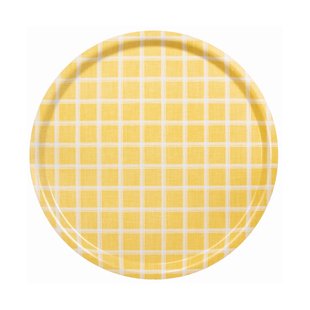Almedahls Kristina dienblad Ø38 cm Geel