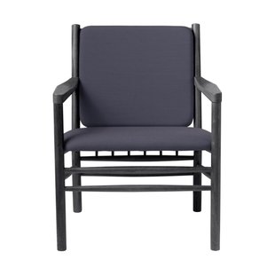 FDB Møbler J147 lounge stoel Oak black painted-dark blue