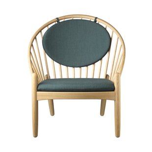 FDB Møbler J166 Jørna stoel Oak nature lacquered-dark green