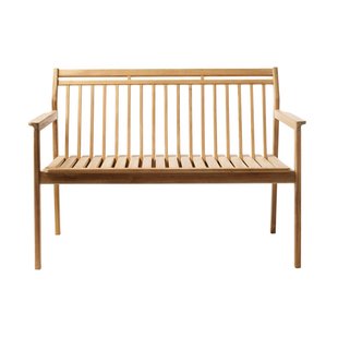 FDB Møbler M12 Sammen 2-zits bank Teak-nature oiled