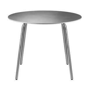 FDB Møbler M21 Teglgård tuintafel Ø90 cm Stone-stainless steel