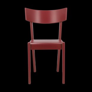 Gärsnäs Tati stoel Beukenfineer zitting - rode beits