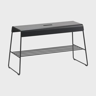Zone Denmark A-bench outdoor bank met plank 45 cm Black