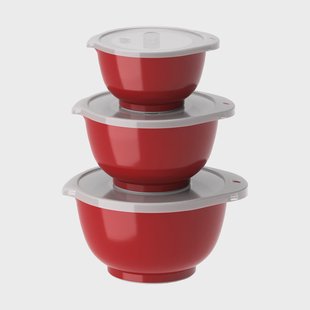 Rosti Margrethe minikommenset 3-pack Rood Rosti Margrethe minikommenset 3-pack Rood