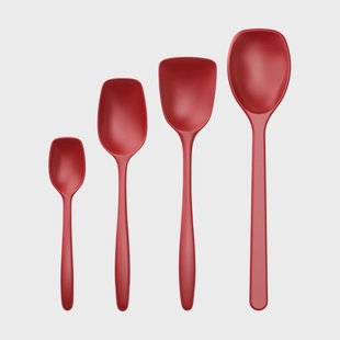 Rosti Classic kooklepelset 4-delig Rood