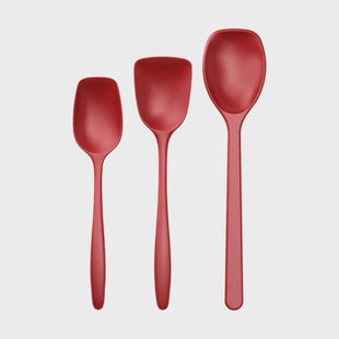 Rosti Classic kooklepelset 3-delig Rood