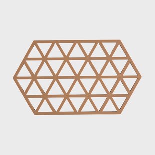 Zone Denmark Triangle pannenonderzetter groot Light Terracotta