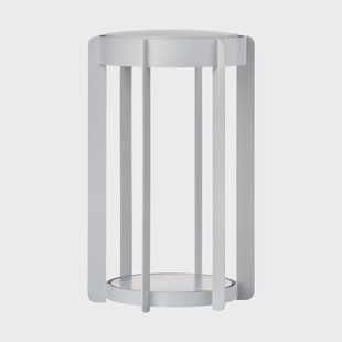 Zone Denmark Firefly Lantaarn portable LED-lamp Soft Grey Aluminium