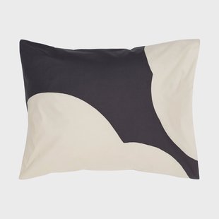 Marimekko Iso Unikko kussensloop 50x60 cm Off white-charcoal