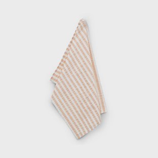 Boel & Jan Alina keukendoek 50x70 cm Roze-wit