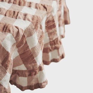 Boel & Jan Kullavik tafelkleed Ø170 cm Roest-wit