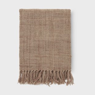 Boel & Jan Tobago plaid 130x170 cm Roest Boel & Jan Tobago plaid 130x170 cm Roest