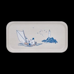 Muurla Moomin dienblad 22x43 cm Sailors