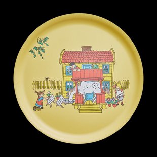Muurla Pippi dienblad Ø35 cm Villa villekulla
