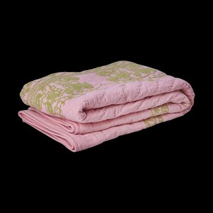 RICE Rice gewatteerde deken 140x200 cm Soft pink