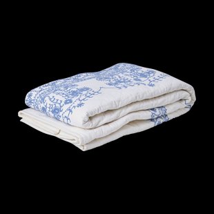 RICE Rice gewatteerde deken 140x200 cm White