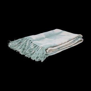 RICE Rice plaid 125x150 cm Tie-dye, green