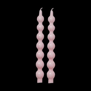 RICE Rice kaarsen 30,2 cm 2-pack Soft pink