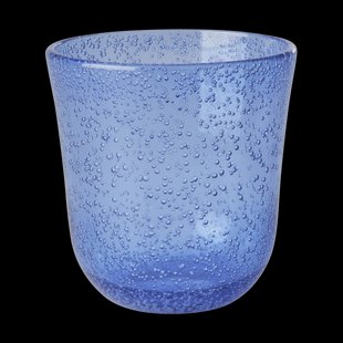RICE Rice tumblerglas bubbelontwerp acryl 41 cl Blue