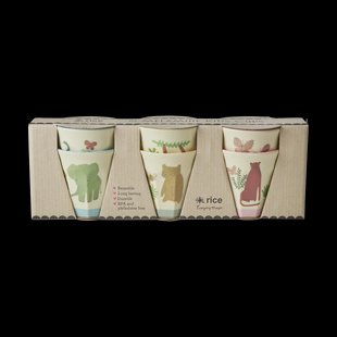 RICE Rice melaminekop small 6-pack Sweet Jungle