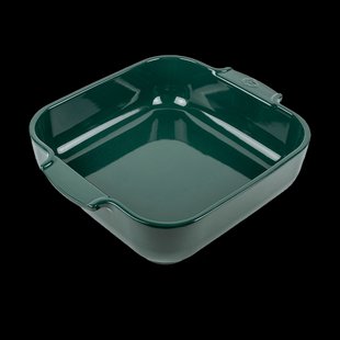 Peugeot Appolia keramische schaal 25x32 cm Forest green