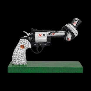 Non Violence Drive for Peace dekoration 19 cm Multi