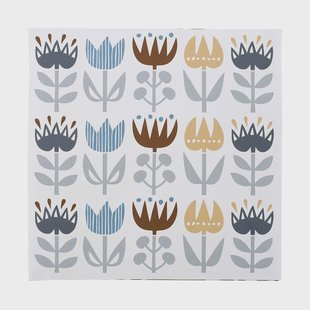 Klippan Yllefabrik Tulip servet 33x33 cm 20-pack Grey