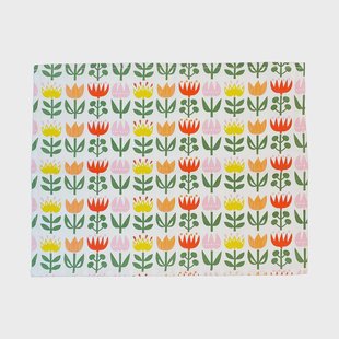 Klippan Yllefabrik Tulip placemats 30x40 cm Multi