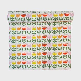 Klippan Yllefabrik Tulip tafelloper 45x150 cm Multi