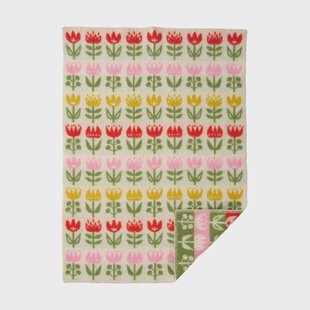 Klippan Yllefabrik Tulip kinderdeken 65x90 cm Multi